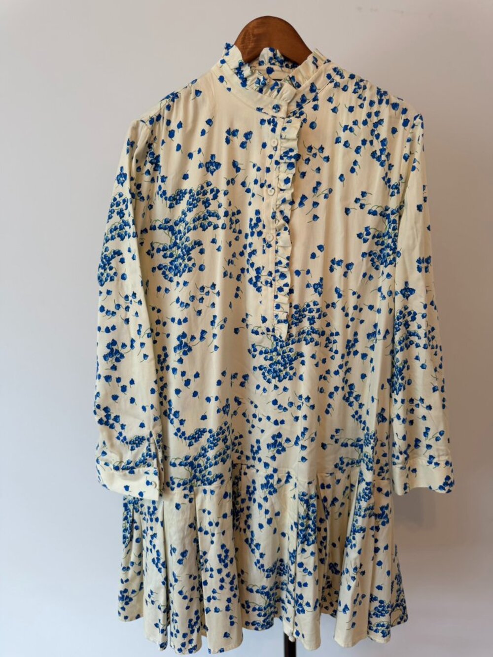 Tuckernuck Tan Tossed Floral Tate Dress XXL - Picture 2 of 14